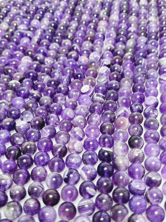 8mm Amethyst beads strand